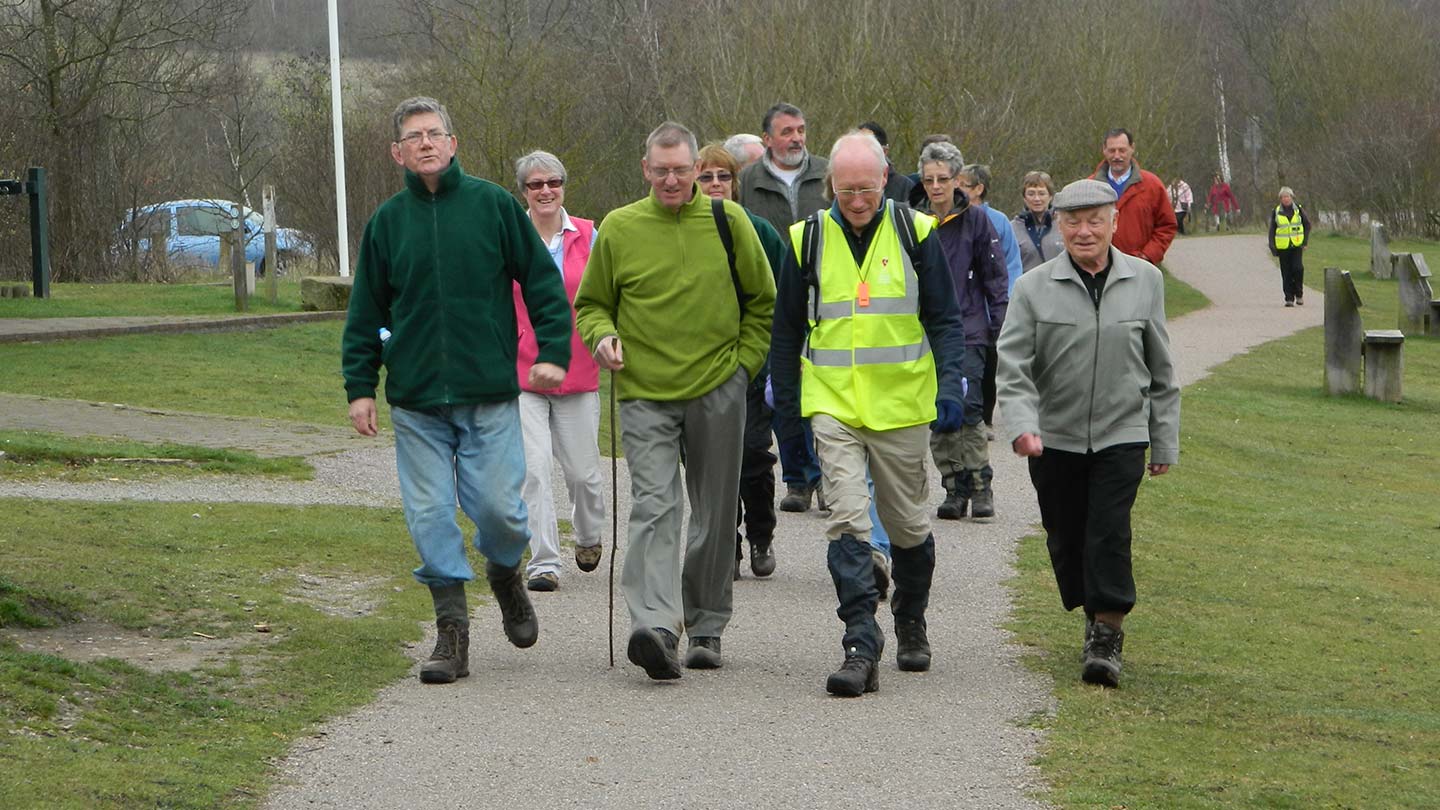 Volunteer walking for health