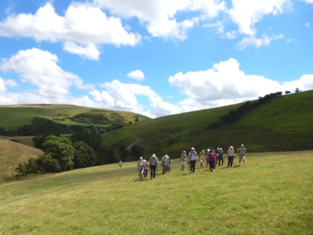 Walking festival near Bishops castle