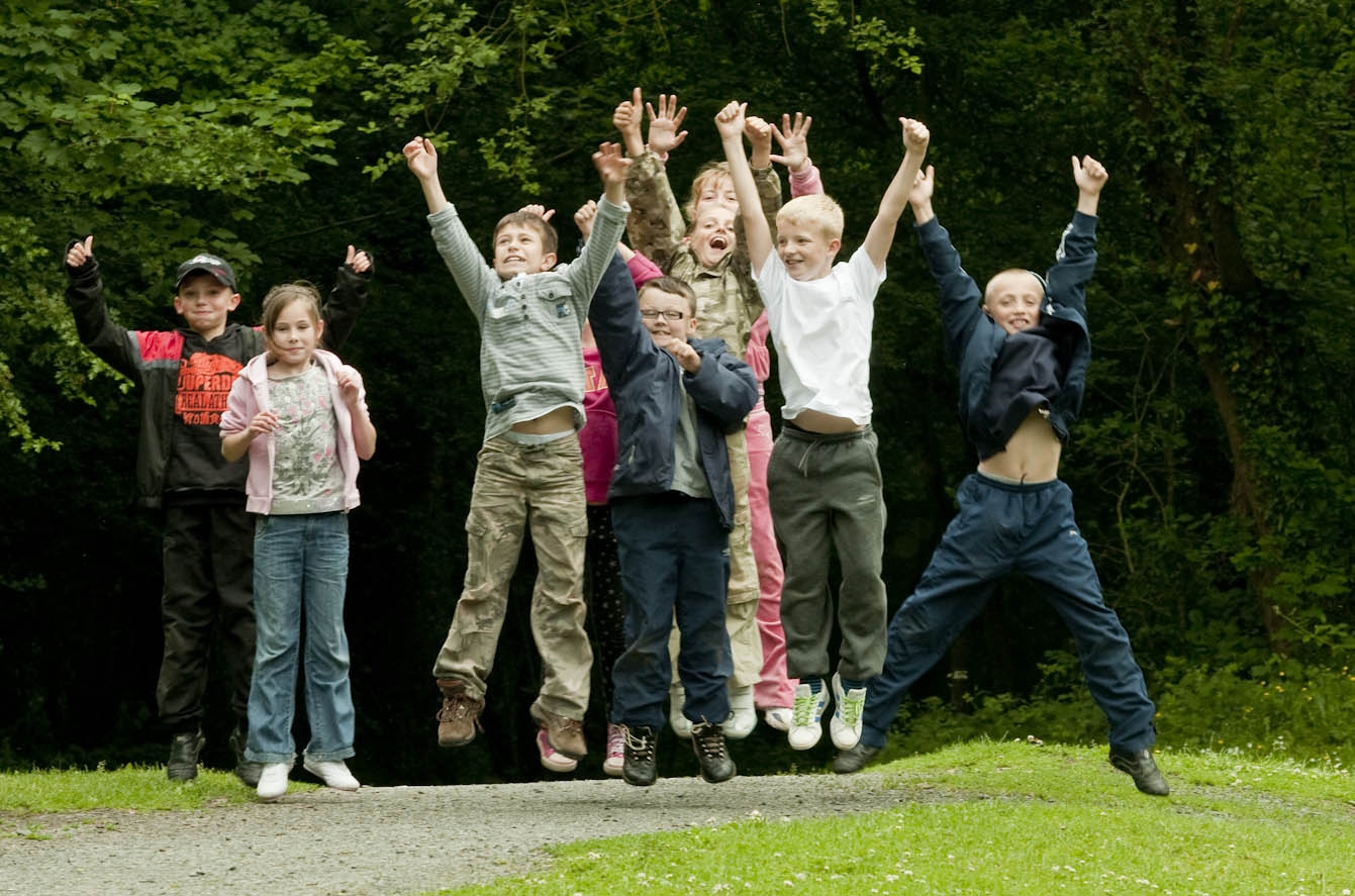 Children at Severn Valley Country Park