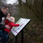Family ready sign at Stanmore Country Park