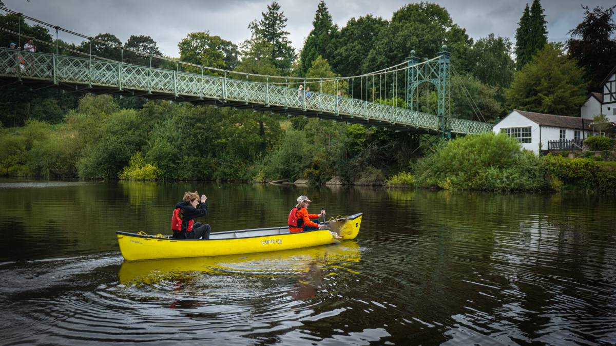 Canoeing in Shrewsbury