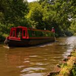 a Narrow boat on Shropshire Union canal