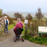 gate way to easy access trail at Stiperstones NNR