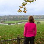 Lady looking at view