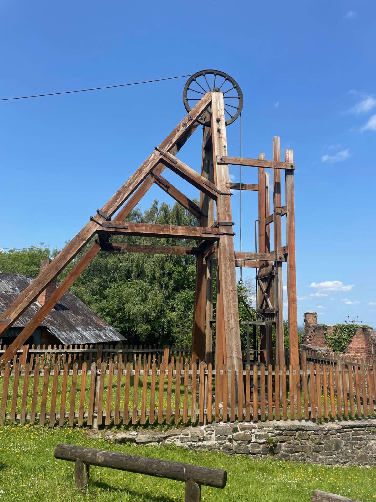 Snailbeach mine shaft