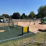 Play area Birchmeadow Park Broseley