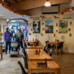 The cafe at the Discovery Centre, Craven Arms